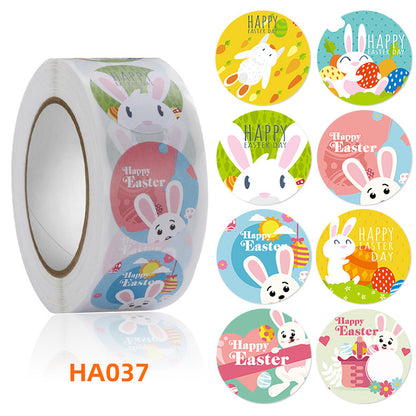 Easter Themed Reusable Stickers
