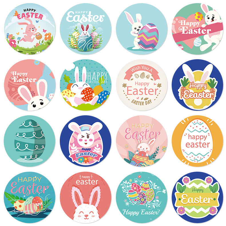 Easter Themed Reusable Stickers