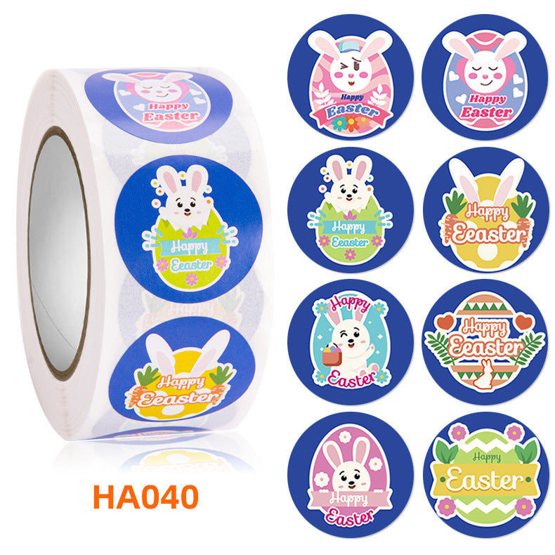 Easter Themed Reusable Stickers