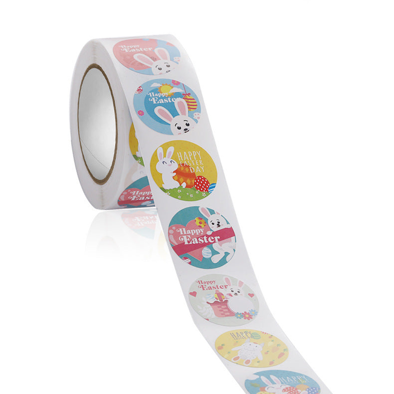 Easter Themed Reusable Stickers