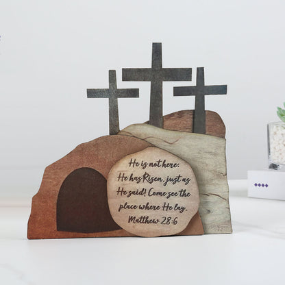 Easter Resurrection Site Home Cross Decoration
