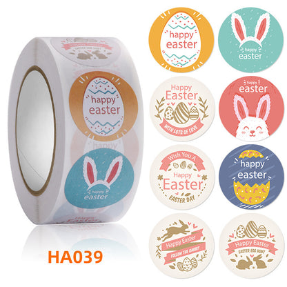 Easter Themed Reusable Stickers