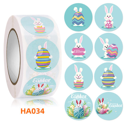 Easter Themed Reusable Stickers