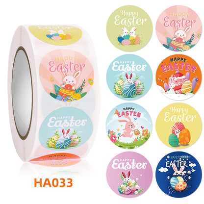 Easter Themed Reusable Stickers