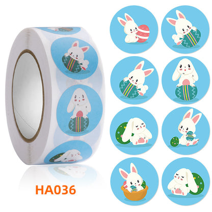 Easter Themed Reusable Stickers