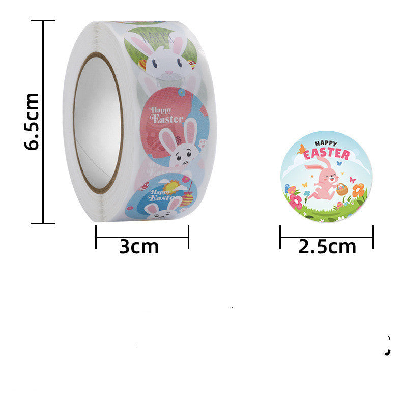 Easter Themed Reusable Stickers