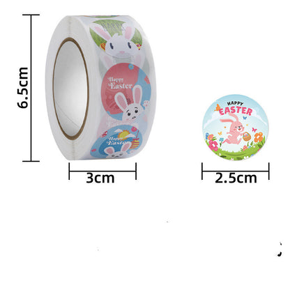 Easter Themed Reusable Stickers