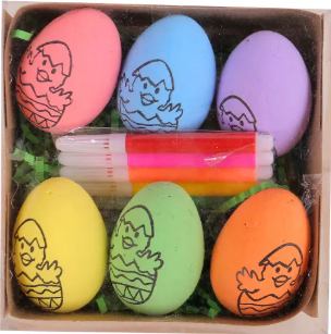 Easter DIY Hand-painted Eggs