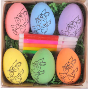 Easter DIY Hand-painted Eggs
